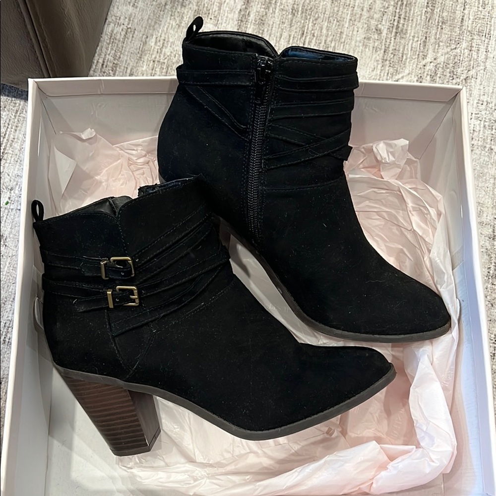 Women's Black Ankle Boots